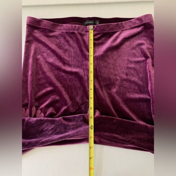 Johnny Was Cassia Tonal Leggings Velvet Plum Women’s Size Large - Picture 10 of 13